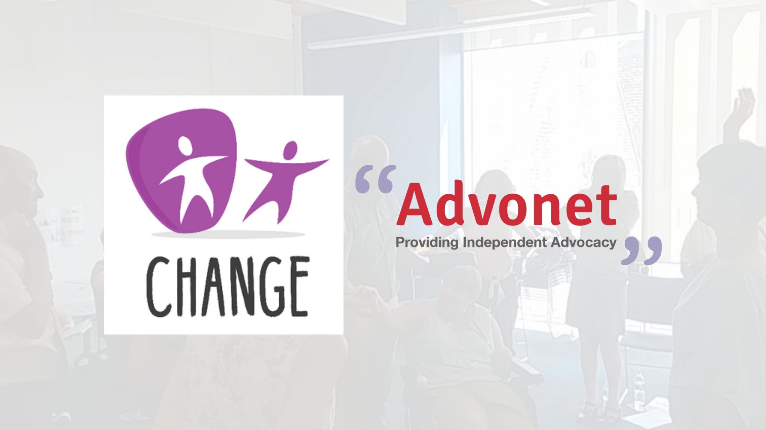 Change and Advonet logos