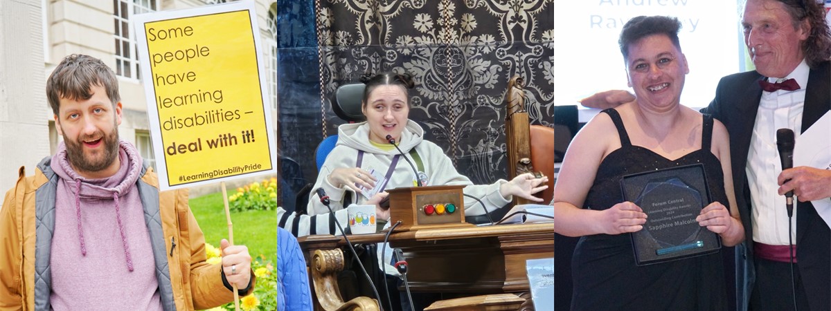 A montage of images from Leeds Learning Disability Week 2024